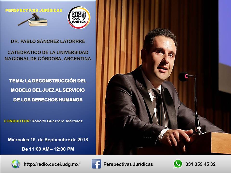 Póster. Entrevista con Pablo Sanchez Latorre