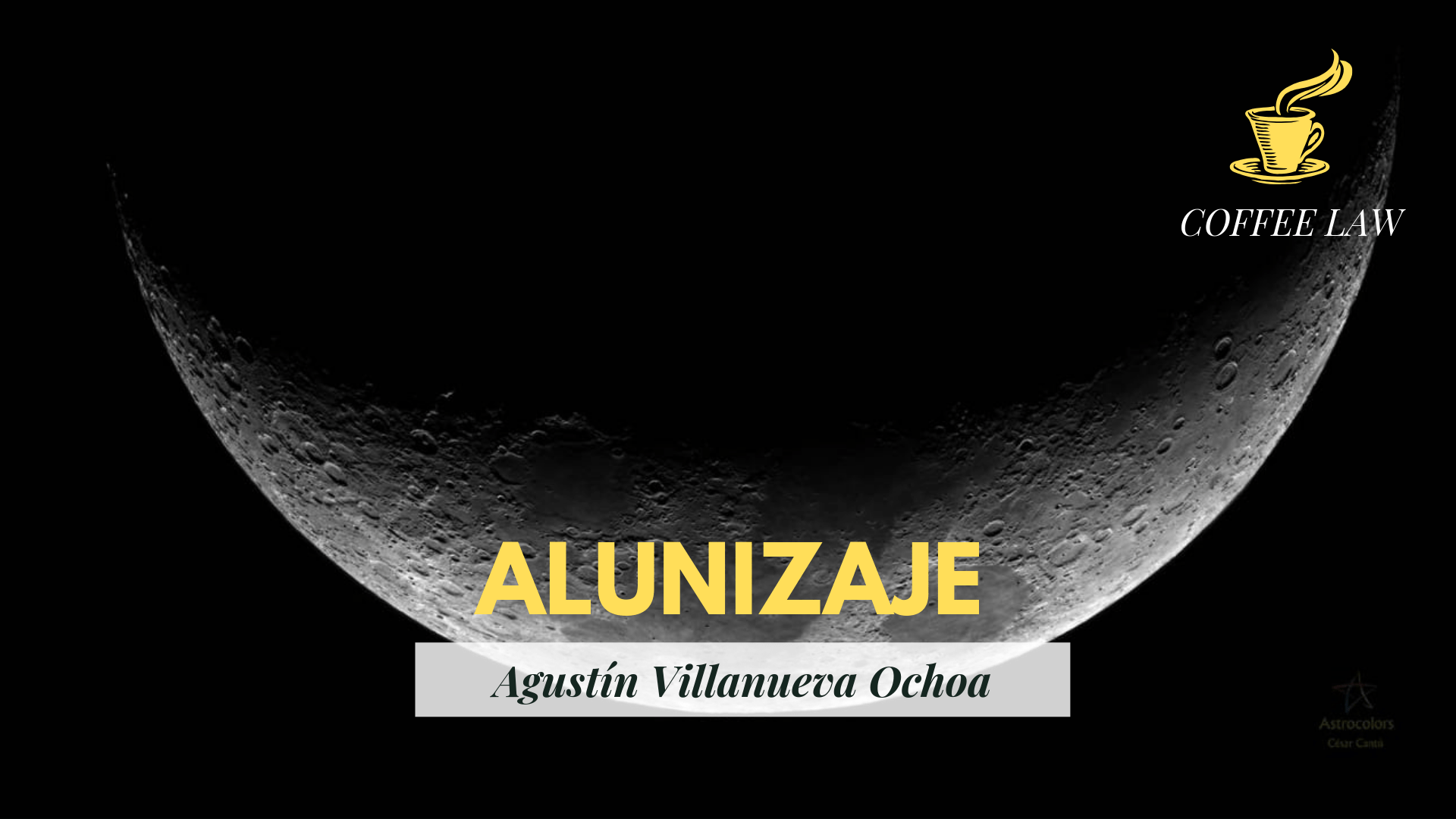 Caratula. Artículo de opinión. Agustín